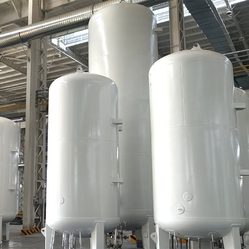 Vacuum Insulated LCO₂ Storage Tank